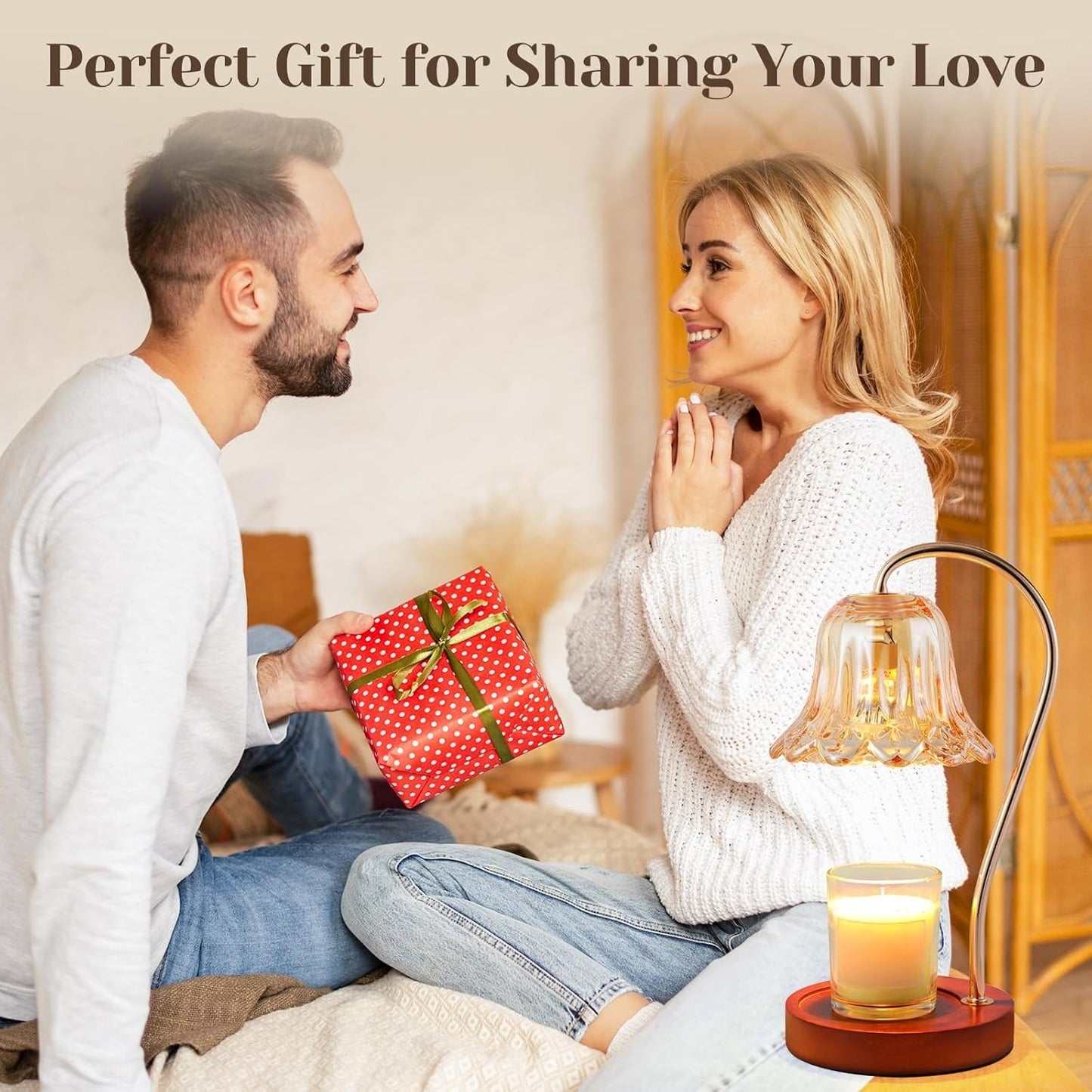 ZenGlow Electric Candle Lamp