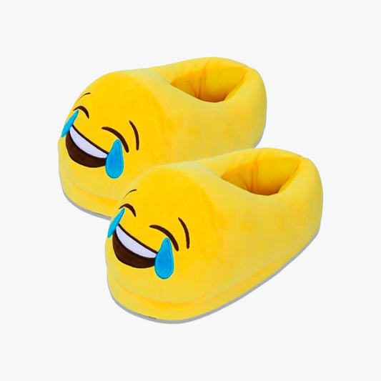 Laughing Emoji Slipper Comfotable and waramth,