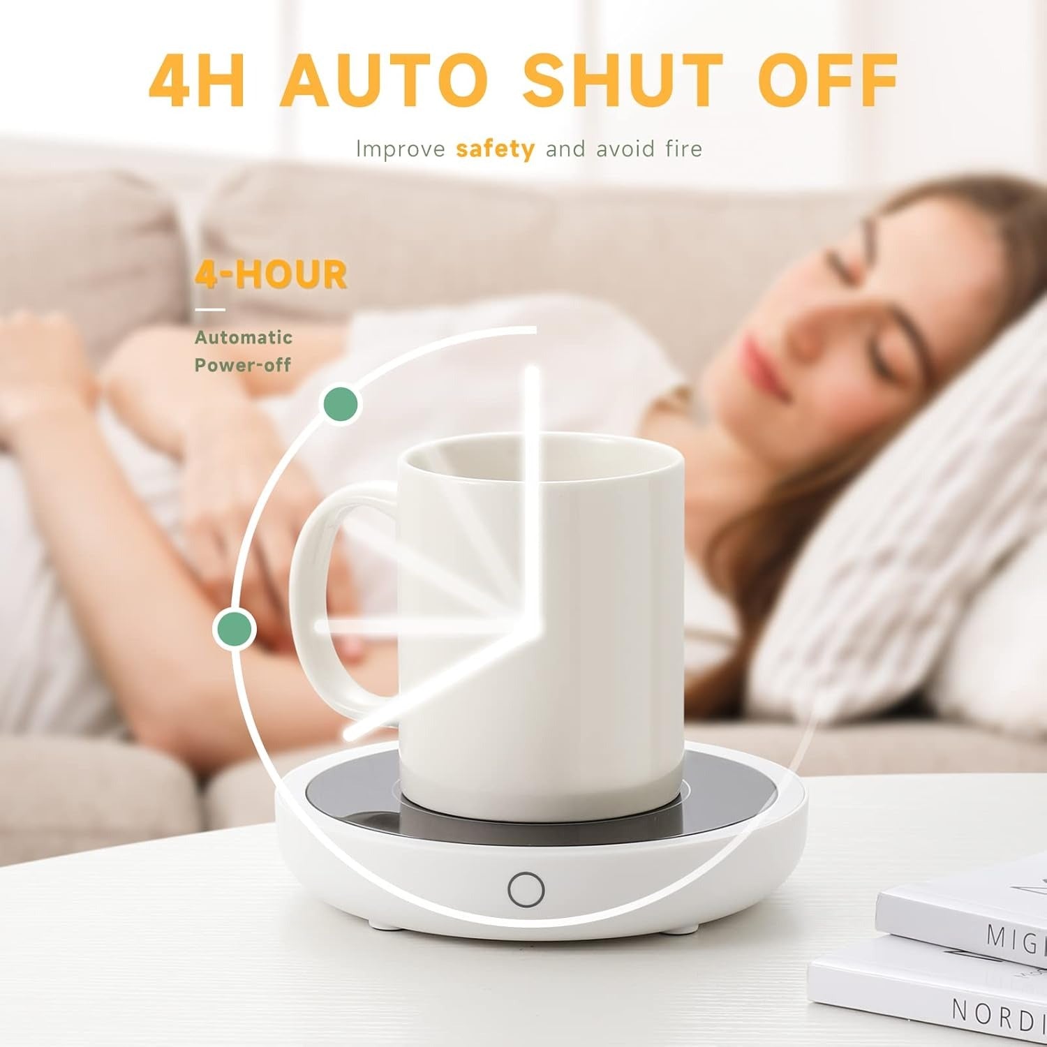 Portable HotSip Mug Warmer