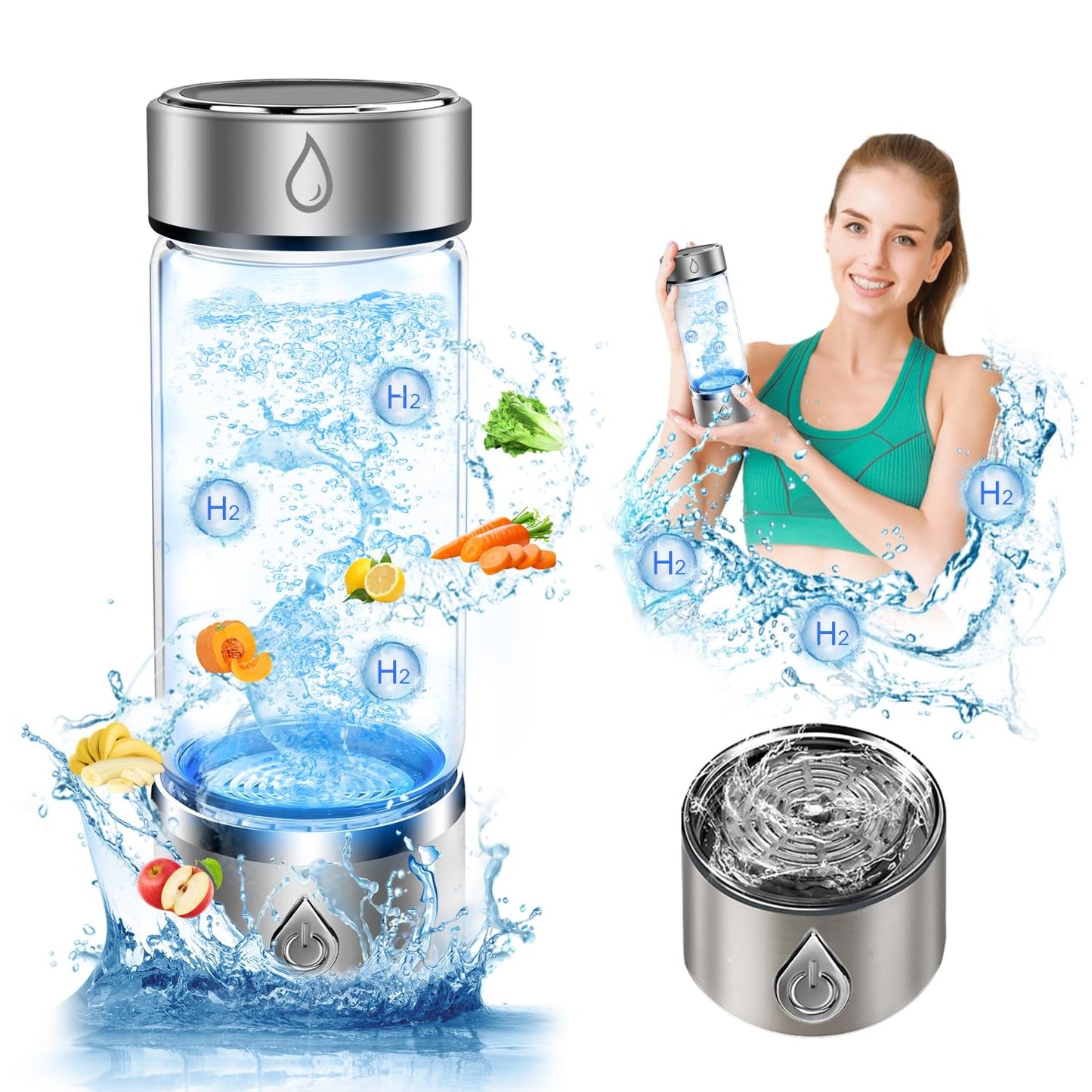 HydrGlow Water Bottle