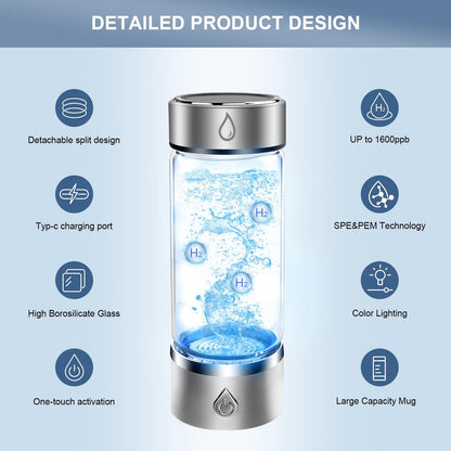 HydrGlow Water Bottle