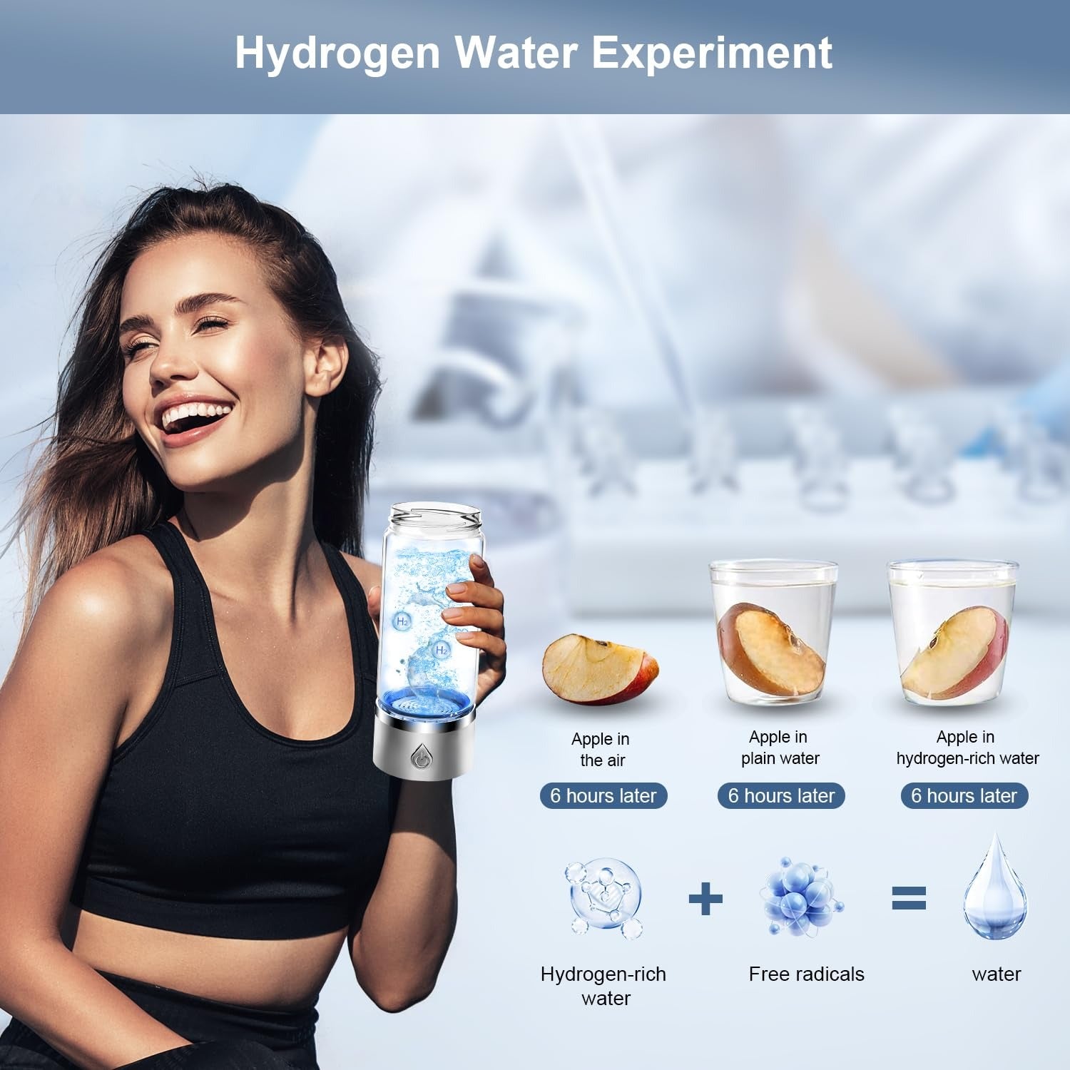 HydrGlow Water Bottle