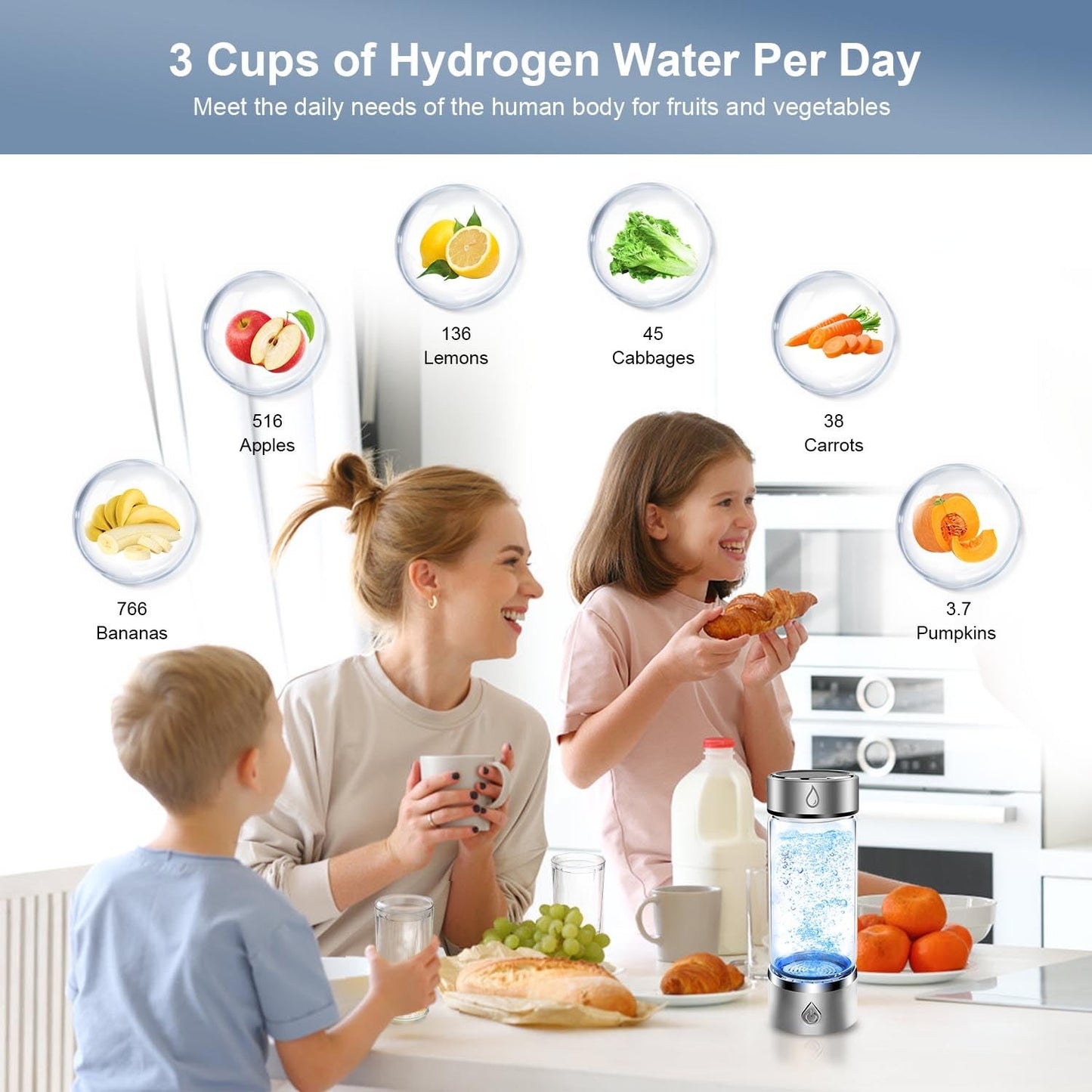 HydrGlow Water Bottle