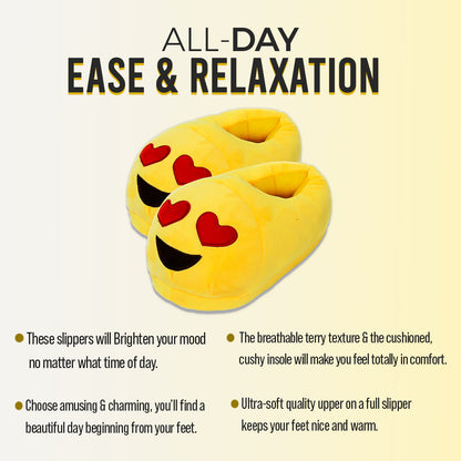 Emoji Slippers, New women fashion footwear, footwear, comfortable shoes, emoji design, women shoes, famous as Carpet shoes, comfortable, Women slipper, trending fashion