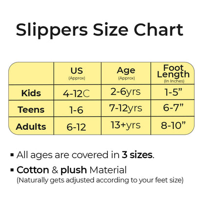 Kids Sleepy Emoji Slippers Warm & Comfortable