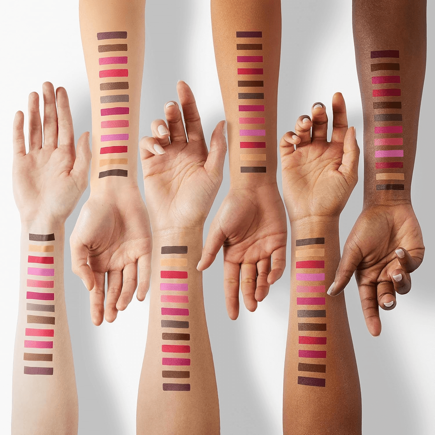 Beauty Spot 12 Colors Nabi Retractable Waterproof Lip Liner Set